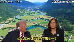 Kamala and Trump sing "Little Bliss"