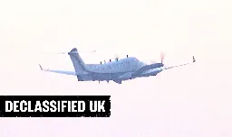 Keir Starmer’s Gaza spy plane caught on camera