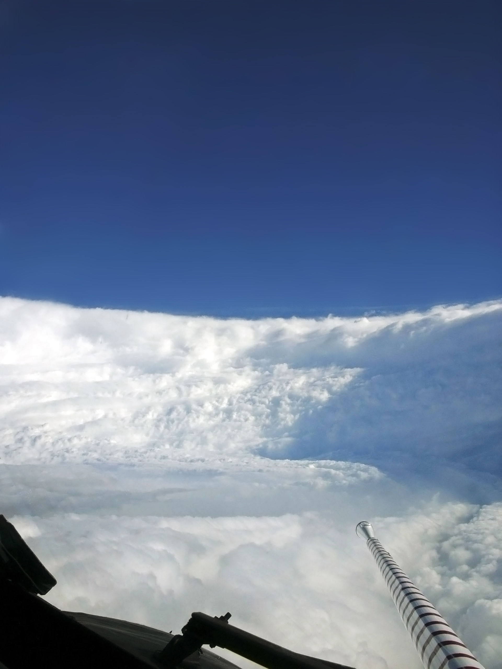 Inside the eye of Hurricane Katrina - August 28th, 2005