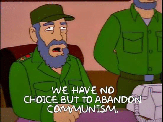 we have no choice but to abandon communism