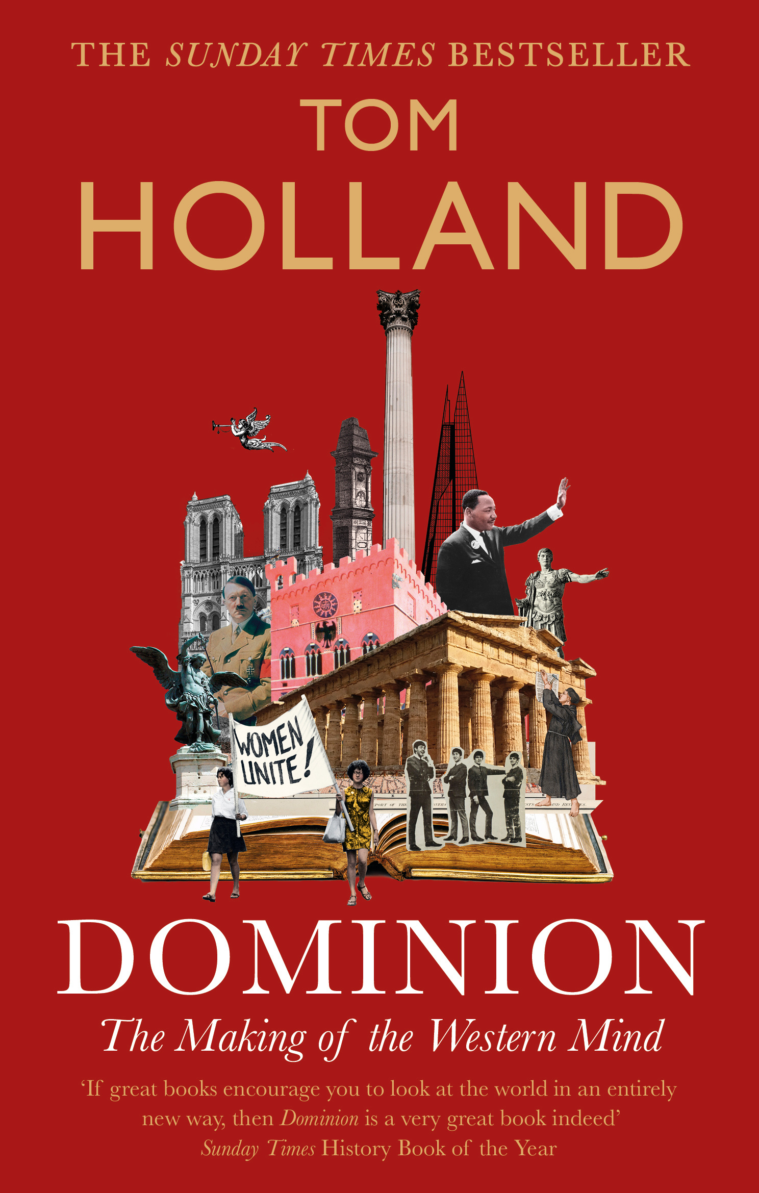 book cover of dominion by tom holland