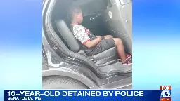 Police Arrested A 10-Year-Old For Peeing Behind His Mom's Car