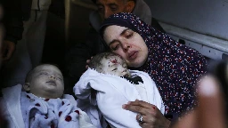 After 10 years of trying, a Palestinian woman had twins. An Israeli strike killed them both