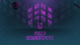 Y9S3.3 Designer's Notes