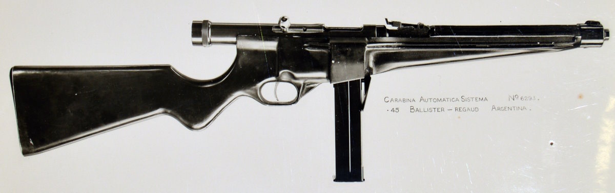 Argentinian Ballester-Rigaud submachine gun