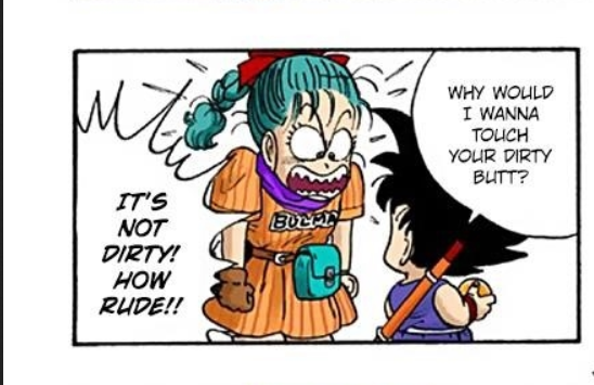 Volcel kid Goku resisted the charm of the temptress Bulma.