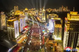 DPRK: Inauguration Ceremony of 10 000 Flats at Second Stage in Hwasong Area Takes Place with Splendor