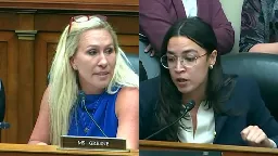 ‘I’m not apologizing’: Marjorie Taylor Greene clashes with Ocasio-Cortez as hearing devolves into chaos | CNN Politics