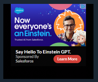 Now everyone's an Einstein (trusted AI from salesforce)