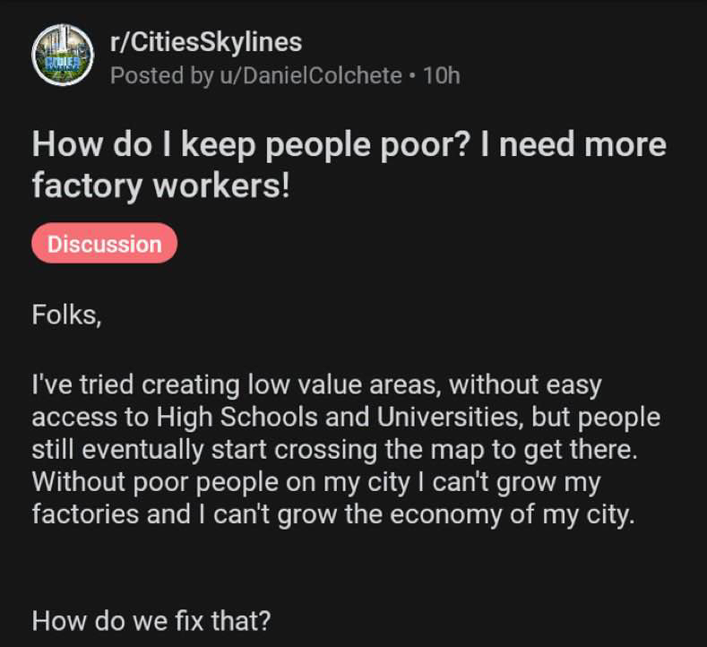 This MF never heard of landlords? Let alone planned recession and shock doctrine!