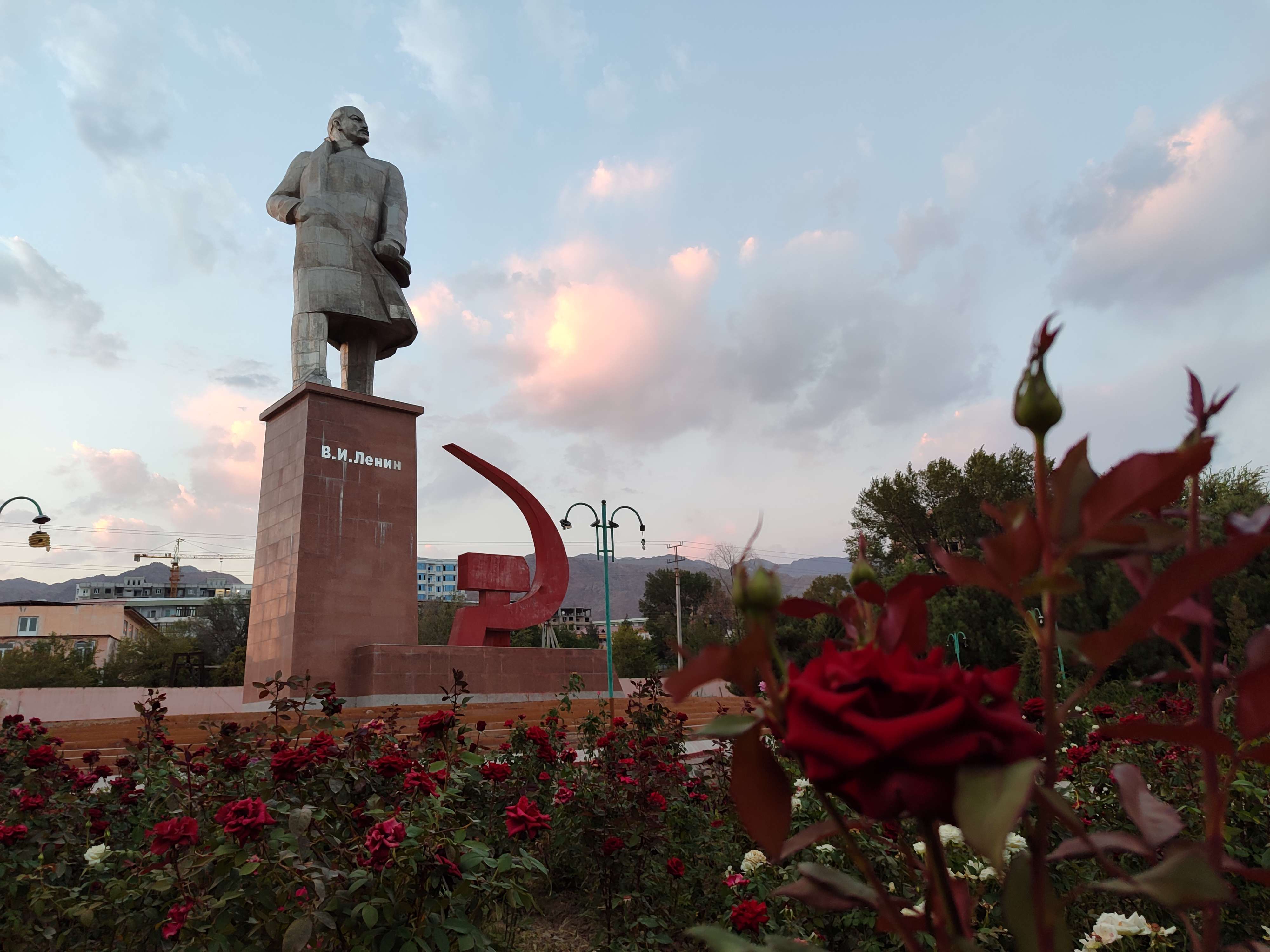 Lenin in Khujand