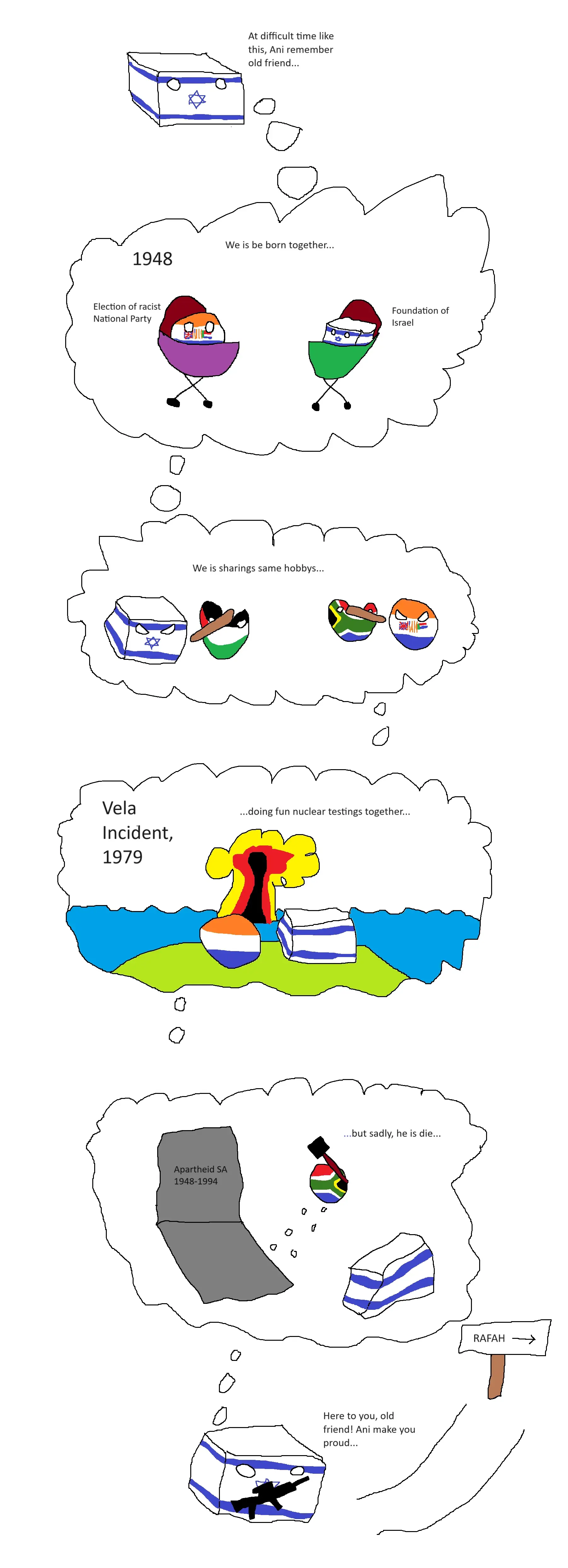 Behold, the first good polandball comic