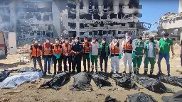 Gaza rescue teams discover third mass grave in ruins of Al-Shifa Hospital
