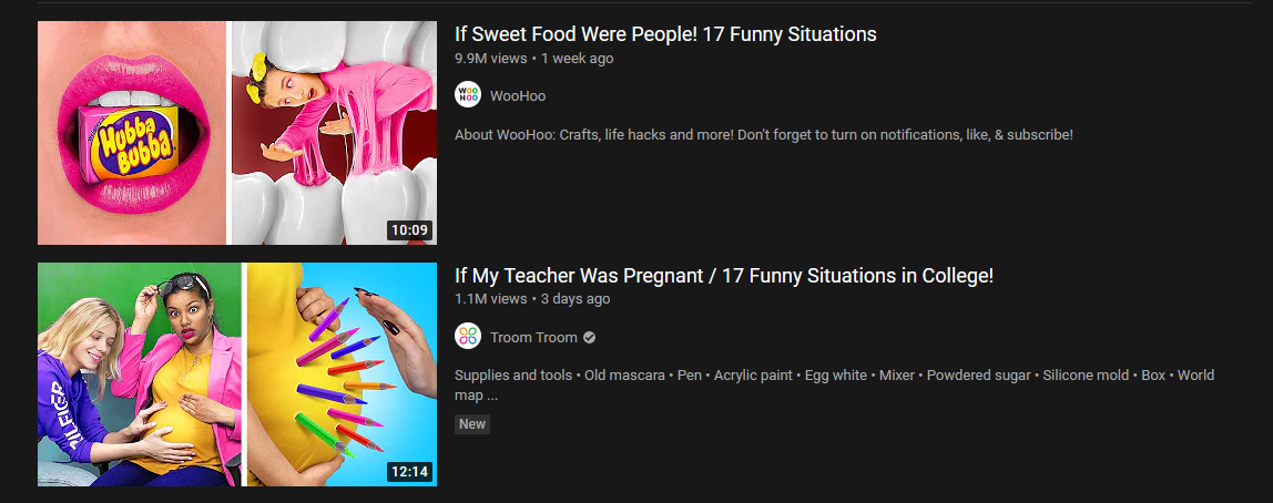 What the fuck is wrong with youtube?