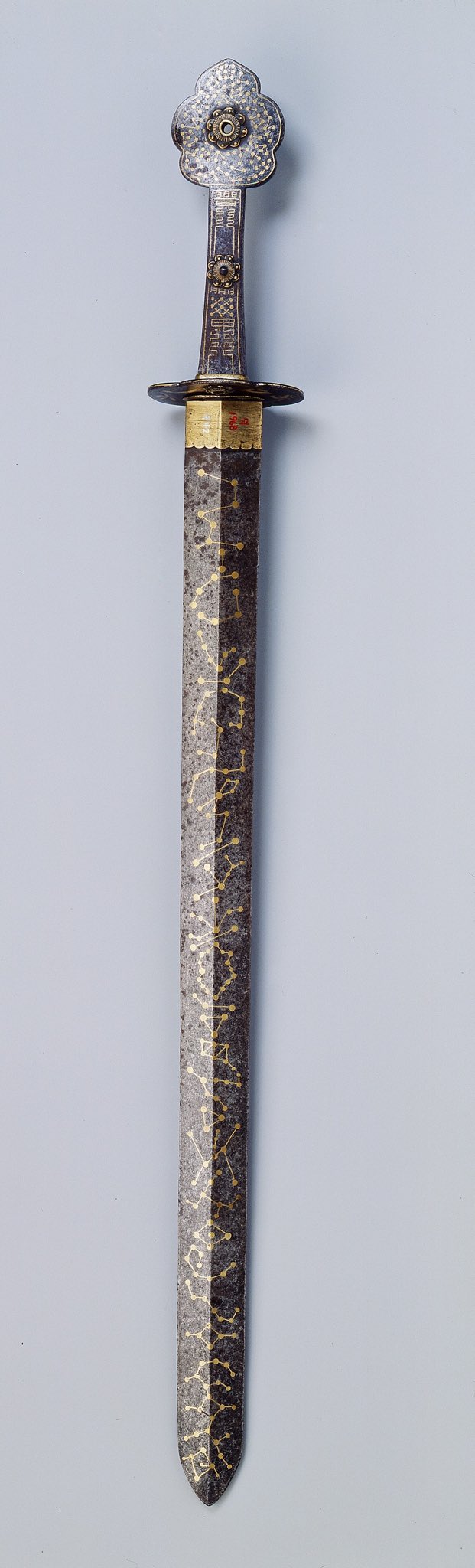 Ceremonial Sword with constellation engravings, Korea, 17th-19th century