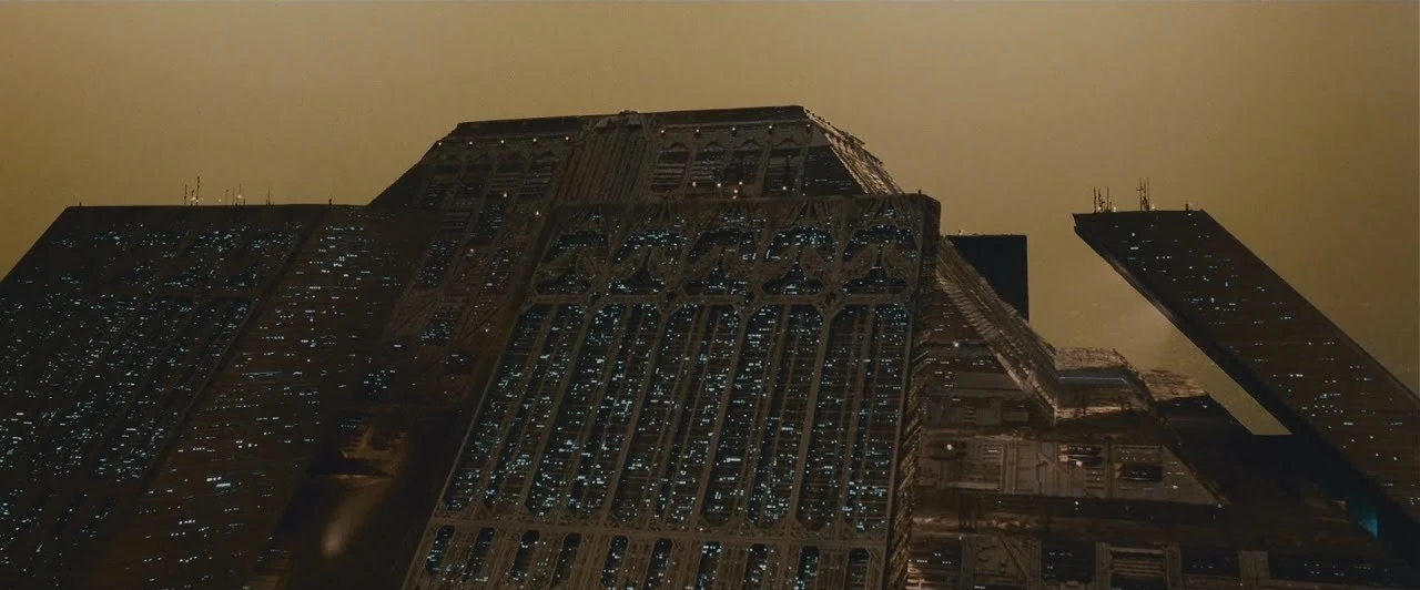 tyrell building from blade runner