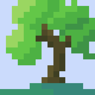 tree - my first attempt at pixel art