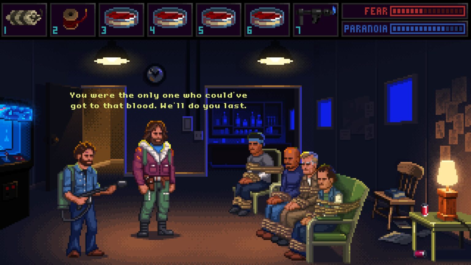 The Thing (1982) as a SuperVGA video game