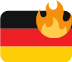 germany flag burn emoji