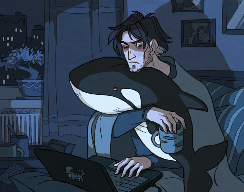 orca plushie buddy