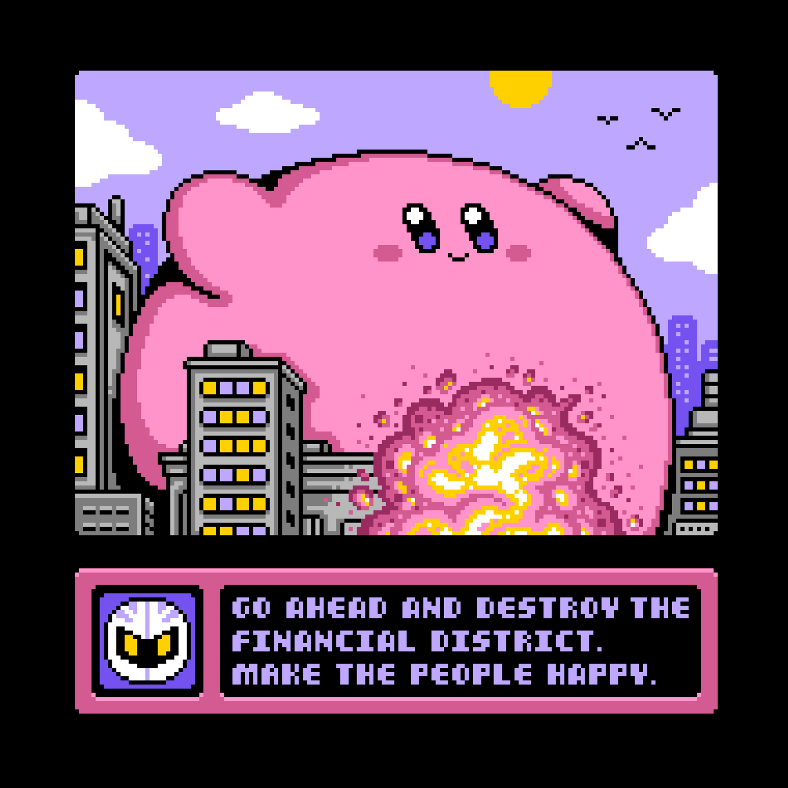 go ahead Kirby