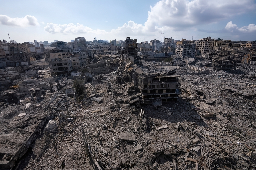 Gaza Bombed by Passive Voice, Media Claims — The Shovel