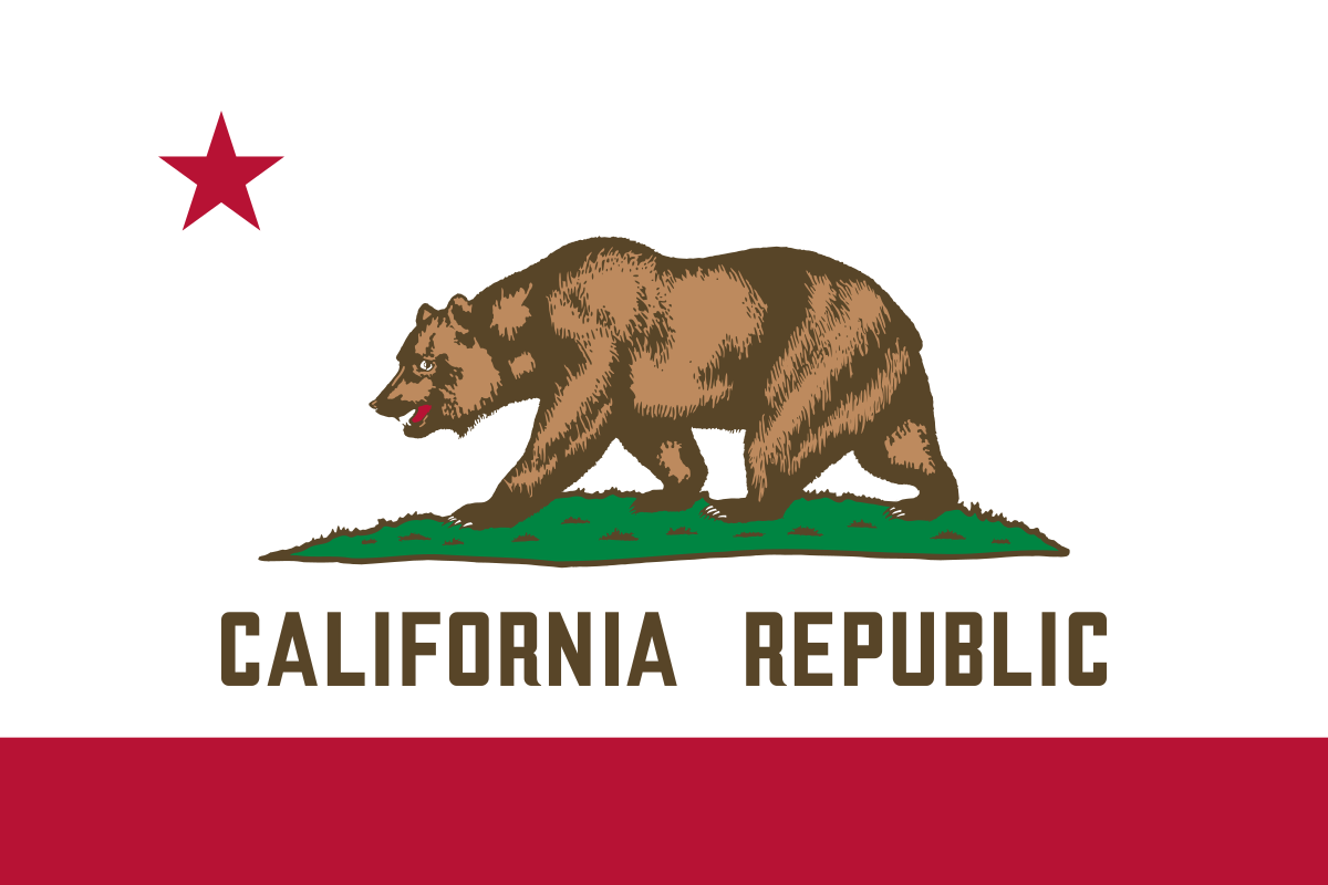 literally the california flag