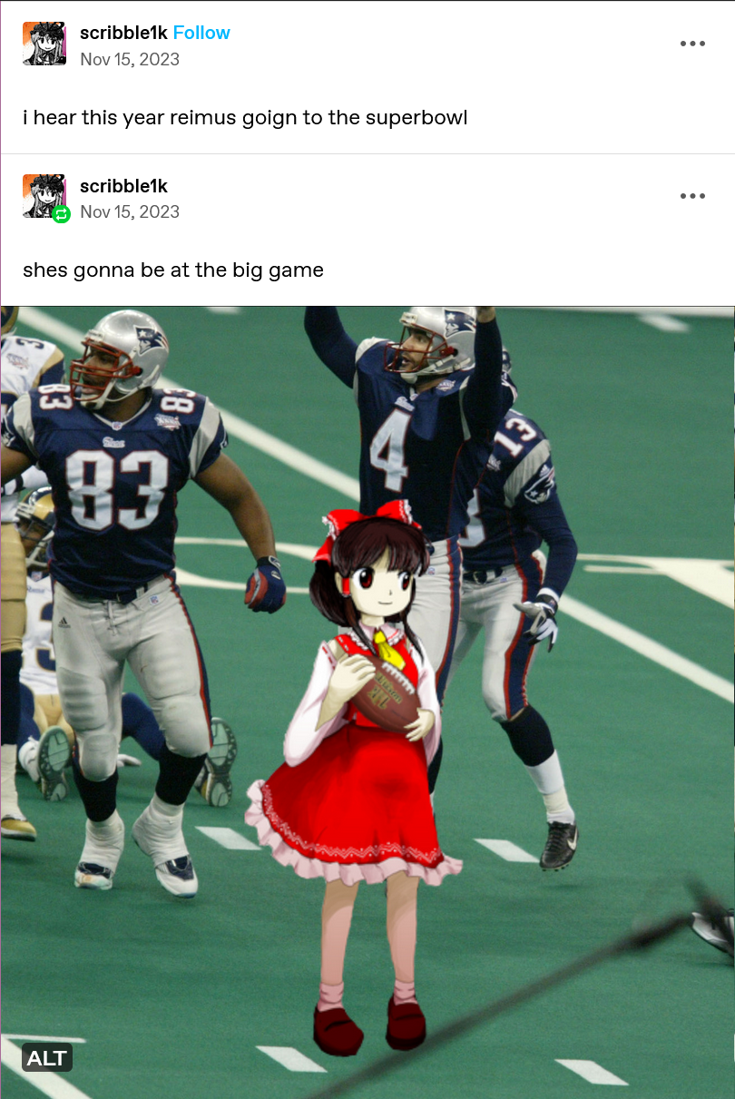 shes gonna be at the big game