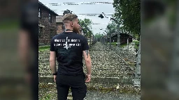 Ukrainian neo-Nazi mocks Auschwitz victims