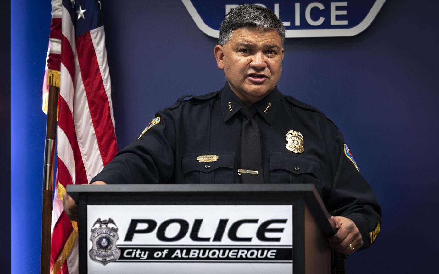 The Albuquerque police chief hit a car and severely injured the driver. The chief says he had a 5th Amendment right to leave his body camera off.