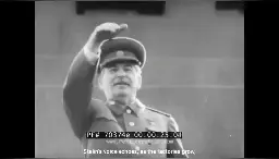 Stalin synthpop song with video